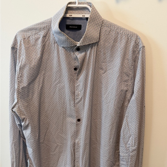Men's Geometric Pattern Shirt - Picture 1 of 6